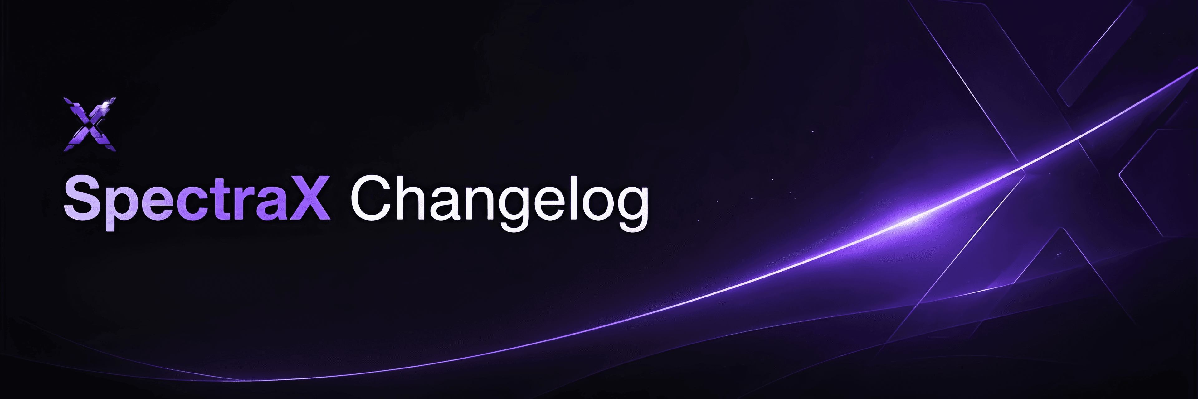 SpectraX Changelog